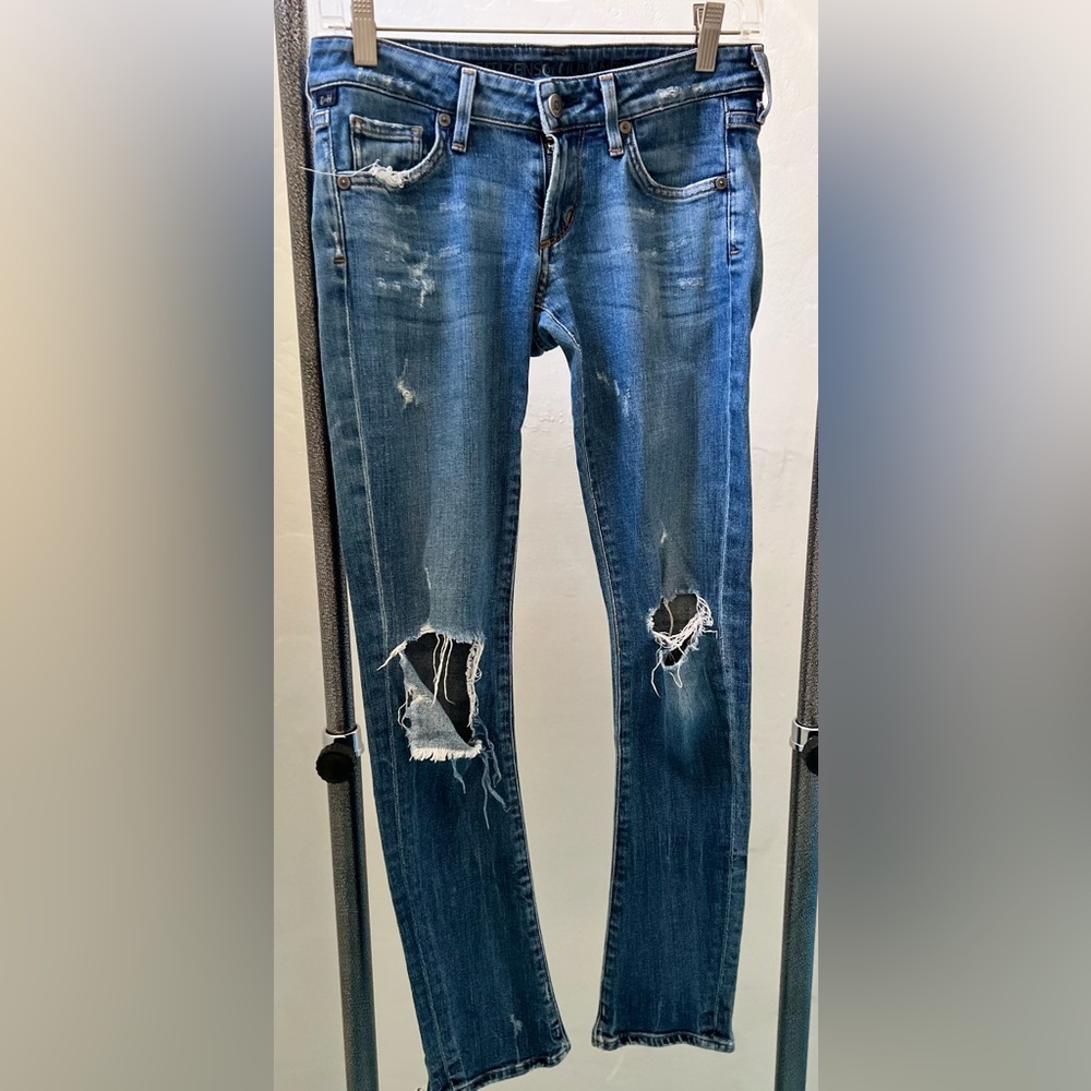 Coh Distressed Racer jeans, 26
